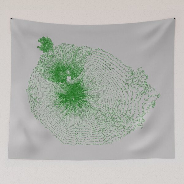 Item preview, Mount Taranaki / Egmont, North Island,  New Zealand - Green designed and sold by d3noob.