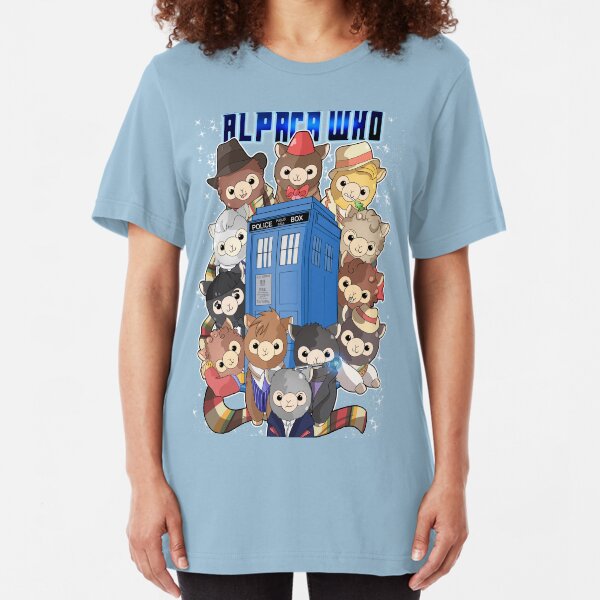 Alpaca Who Slim Fit T-Shirt