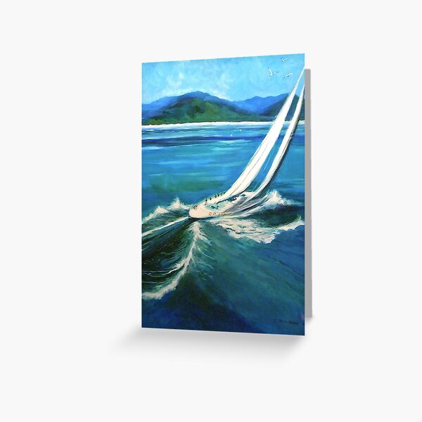 Capricorn under Canvas Greeting Card