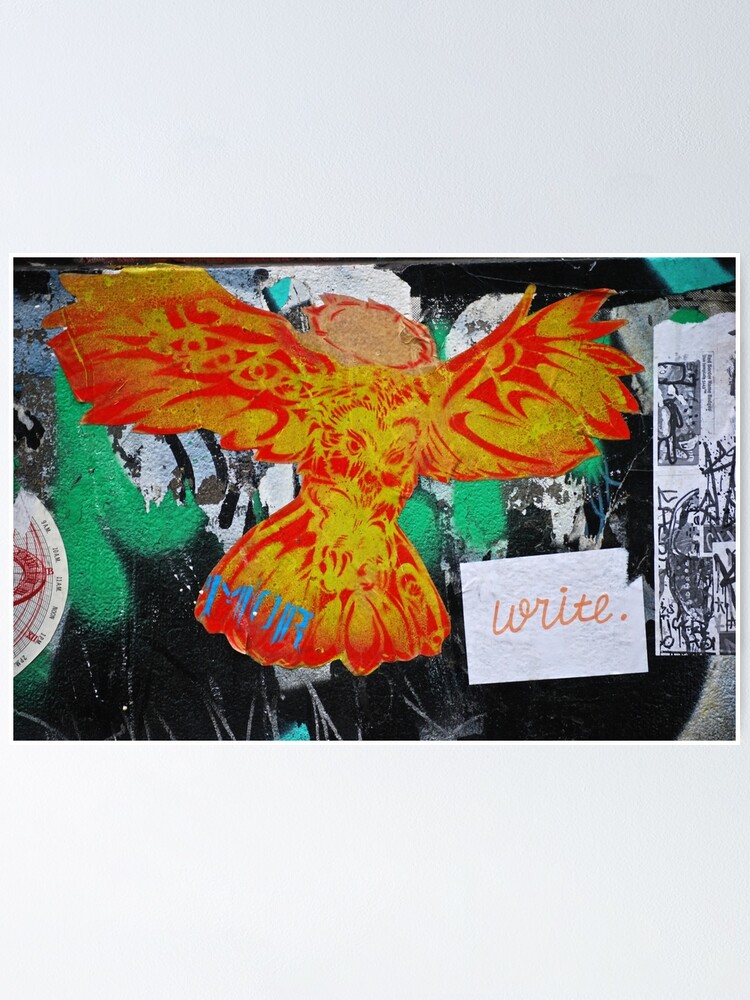 Thumbnail 1 of 3, Poster, Phoenix Rising designed and sold by depsn1.