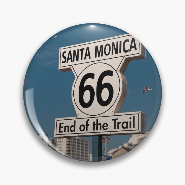 Item preview, Santa Monica Pier, End of the trail designed and sold by I Want The Window Seat.