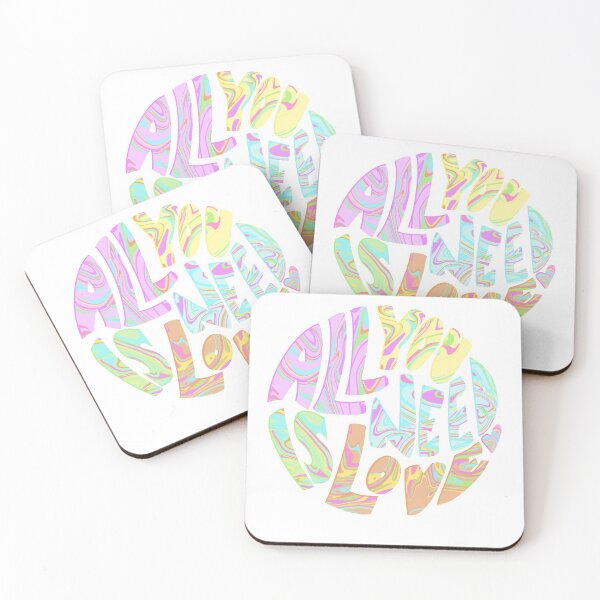 Artikelvorschau,  Tie Dye Design der berühmten Beatles Lyric. Cue die Trompeten! entworfen und verkauft von Kierstyn Long.