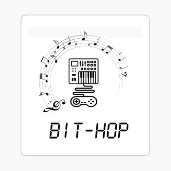 Bit-Hop Logo Sticker
