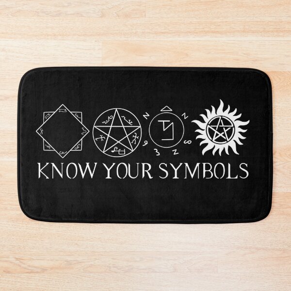 Item preview, Supernatural - Know Your Symbols  designed and sold by tasha0louise.