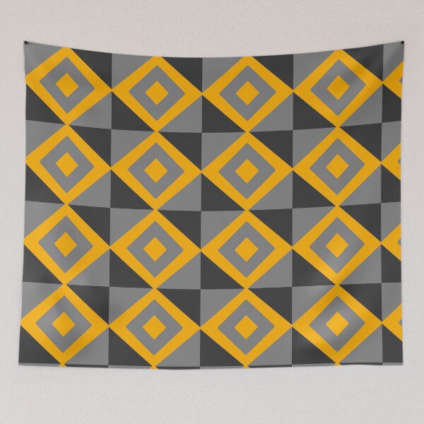 Item preview, Abstract yellow rhombus designed and sold by Abstractlara.