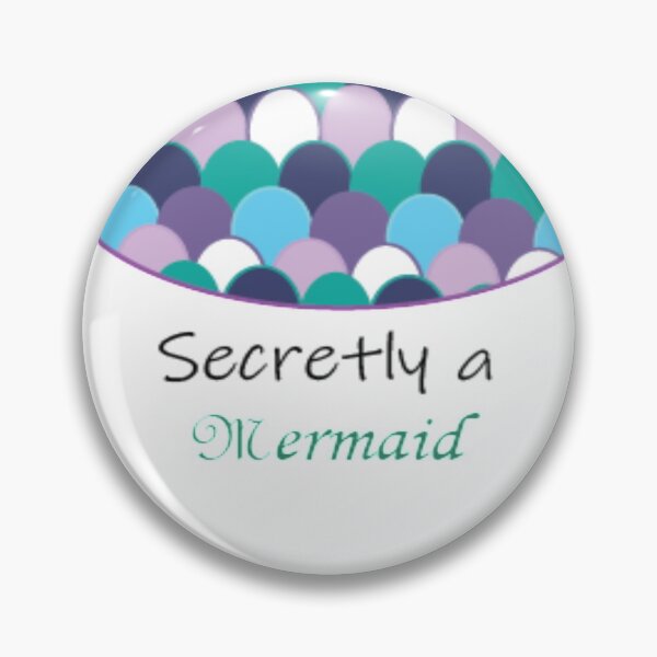 Item preview, Secretly a Mermaid designed and sold by ArtsyRabbit.