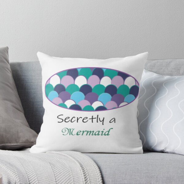 Item preview, Secretly a Mermaid designed and sold by ArtsyRabbit.