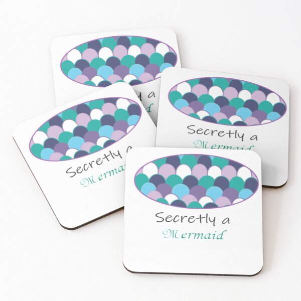 Item preview, Secretly a Mermaid designed and sold by ArtsyRabbit.