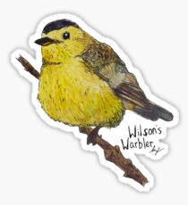 Wilson's Warbler Sticker