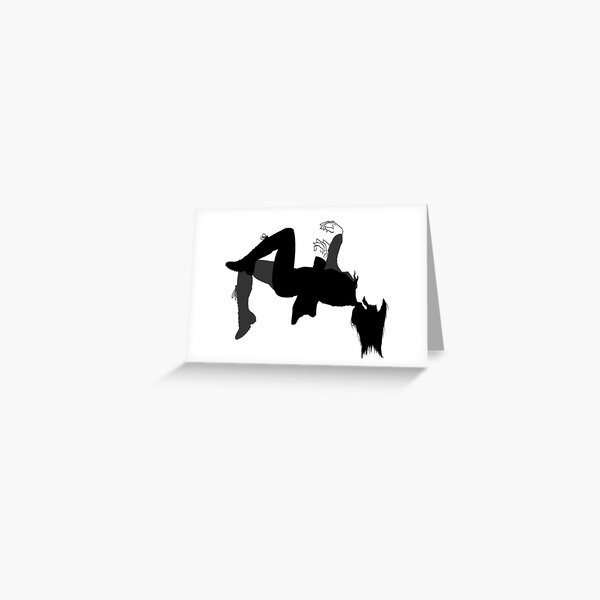 Nine Inches Greeting Card