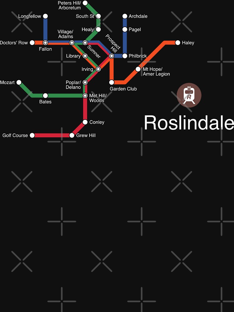 Roslindale (white) by arrtworks