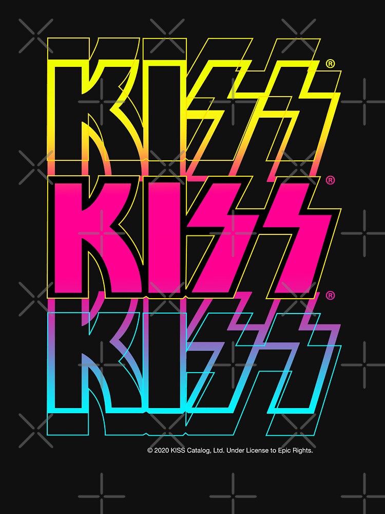 Discover KISS Neon Trail Design | Essential T-Shirt 