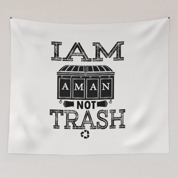 Item preview, I am a man not trash shirt designed and sold by YAHIA-14.