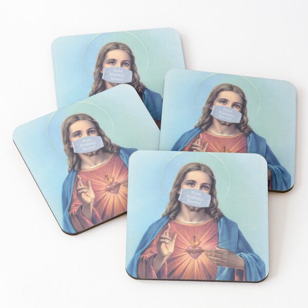 Item preview, Silent Protest Series: Jesus wears a mask (Make Kindness Normal) designed and sold by uniquesparrow.