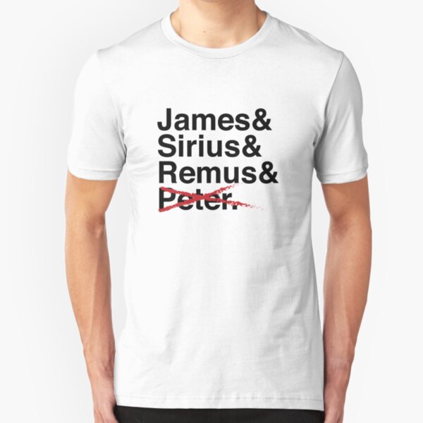James & Sirius & Remus & X. Slim Fit T-Shirt