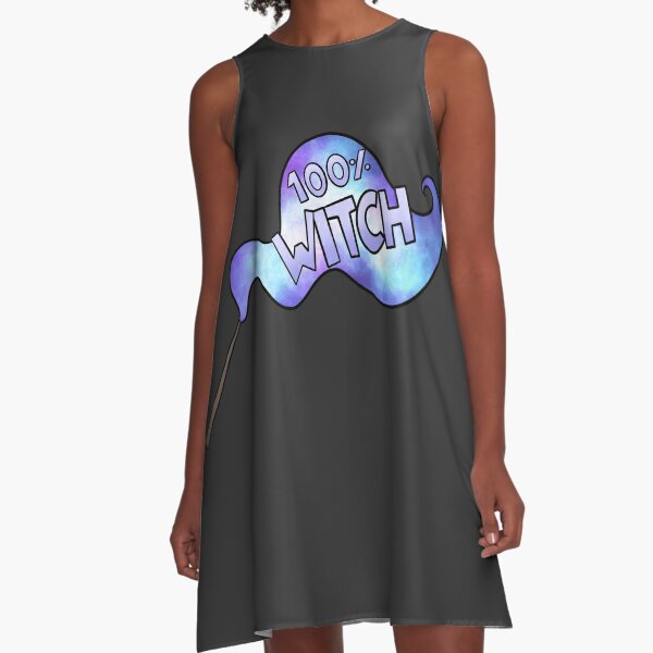 100% Witch A-Line Dress