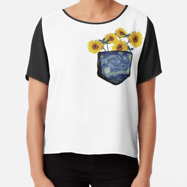 Poche pleine de soleil Top mousseline