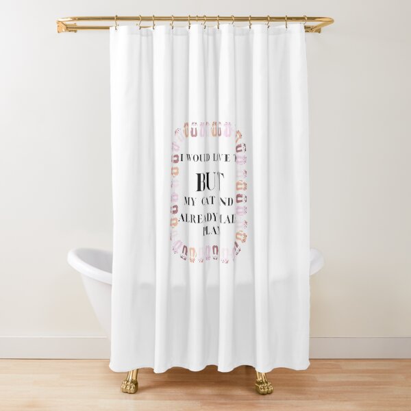 Item preview, I would love to, but my cat and I already made plans  designed and sold by Martin-bivert.