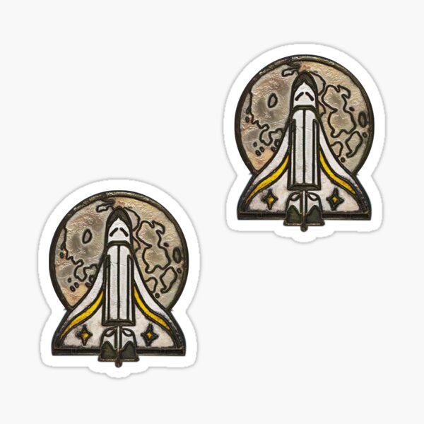 Ellie's Spaceship Pin from Joel | The Last of Us Part 2 Sticker