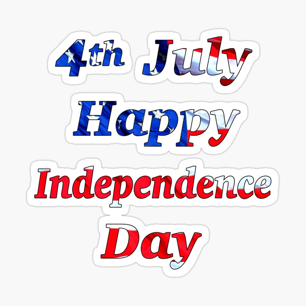 4th July Happy Independence Day Poster By Al Rafidain Redbubble