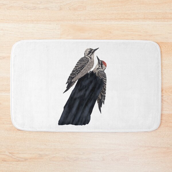 Item preview, Male & Female Ladder-backed Woodpeckers Digital Painting designed and sold by Inuyasha907.