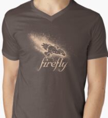 Firefly Silhouette Men's V-Neck T-Shirt