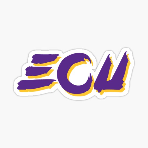 East Carolina University Sticker Pirates ECU Stickers Vinyl Decals Laptop Water Bottle Car Scrapbook T3 (Type 3-1)