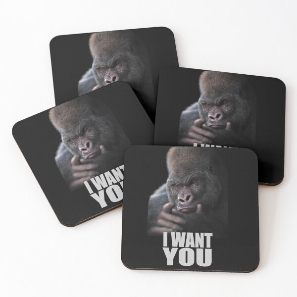 Item preview, 3D Gorilla - I want you designed and sold by Massimo Righi.