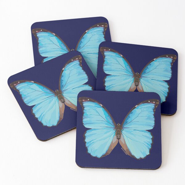 Item preview, Giant Blue Morpho (Morpho didius) designed and sold by Alawstrations.