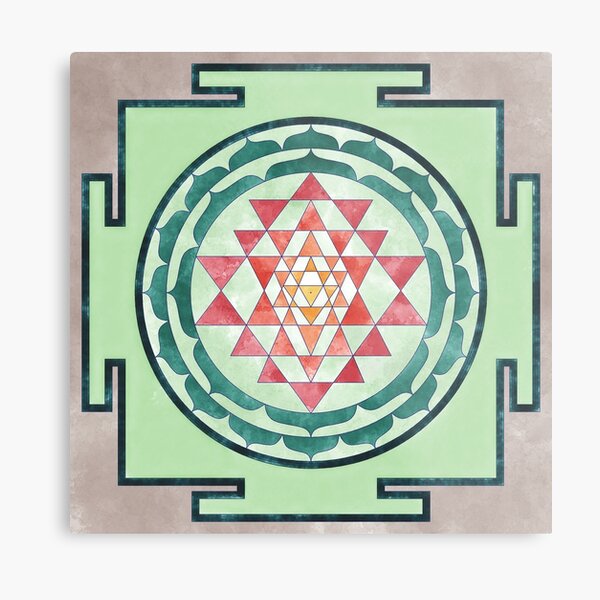 Sri Yantra 05 Metal Print
