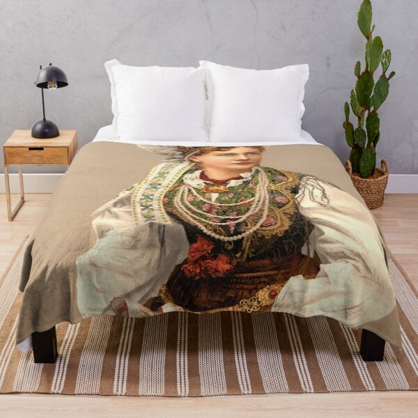 Item preview, Girl in Native Costume designed and sold by Ouijawedge.