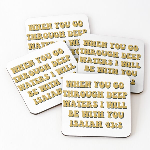 Item preview, Isaiah 43:2 designed and sold by sarahjulwhite.
