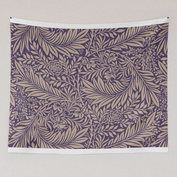 Item preview, William Morris Larkspur (plum) designed and sold by thomasjgaulton.