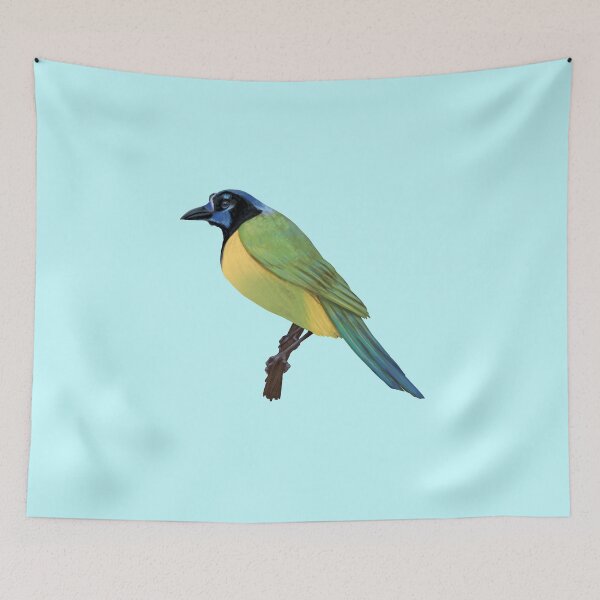 Item preview, Green Jay (Cyanocorax yncas) Digital Painting designed and sold by Inuyasha907.