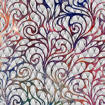 Artwork thumbnail, Two Patterns Abstract by Salote Faotusia