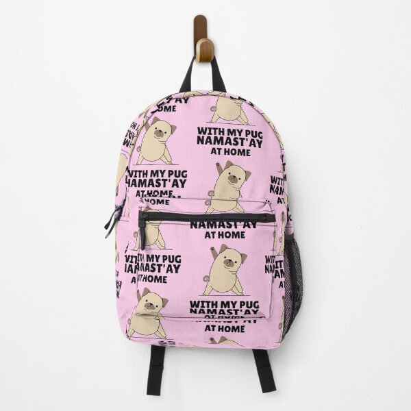 Item preview, Namastay home with my pug cute funny pugs dog owner yoga zen namaste designed and sold by tiffanator606.