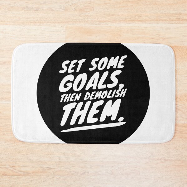 Item preview, Set some goals, then demolish them.  designed and sold by DIQDESIGN.