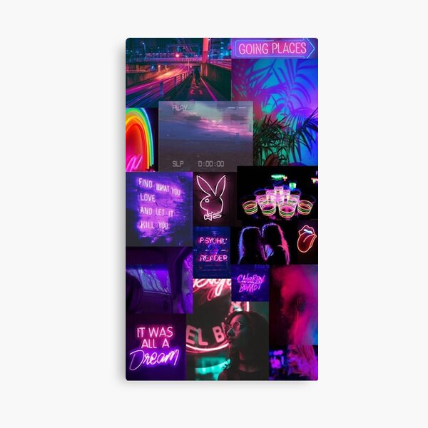Featured image of post Neon Glowing Black Aesthetic Collage Turn your ios 14 home screen into a neon paradise with these bright and vibrant aesthetic ideas for wallpapers widgets apps and more