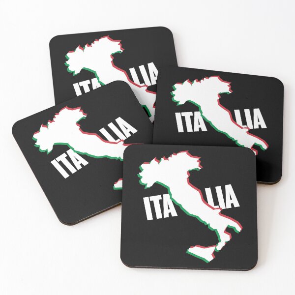 Item preview, Italia Glitch Design - Italy Borders with Flag Colors designed and sold by jdspooky.