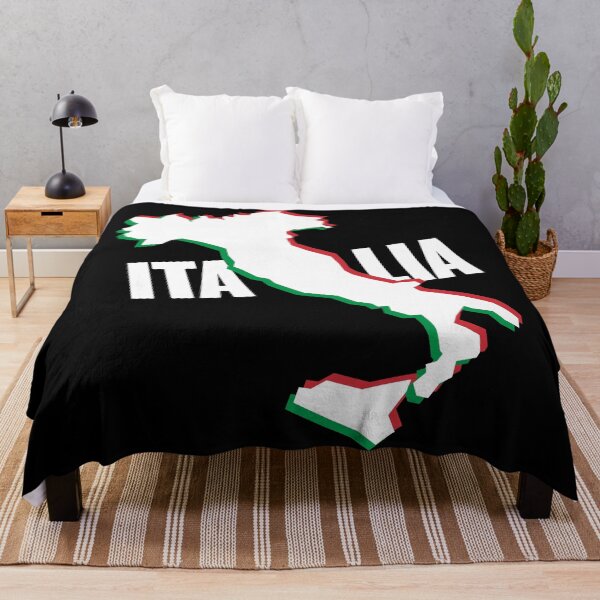 Item preview, Italia Glitch Design - Italy Borders with Flag Colors designed and sold by jdspooky.