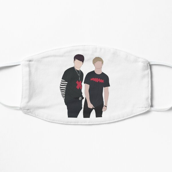 Download Sam And Colby Face Masks Redbubble PSD Mockup Templates