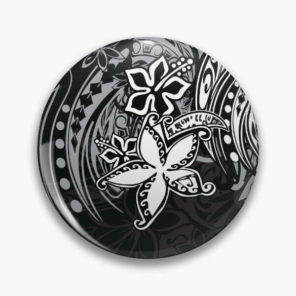 Item preview, Hawaiian  Dark Slate Tribal designed and sold by sunnthreads.