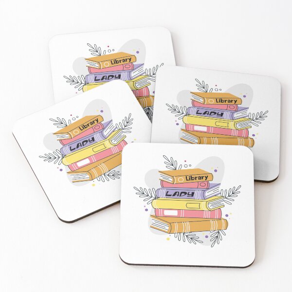Item preview, library lady - library girl colors designed and sold by BAISSANE.