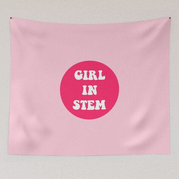 Item preview, GIRL IN STEM designed and sold by carlistickers.