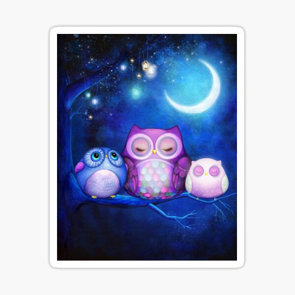 Night Owls Sticker