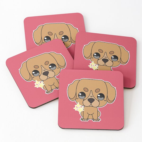 Item preview, Chibi Doggo Pupper (Golden Retriever) designed and sold by DeRukoandCO.