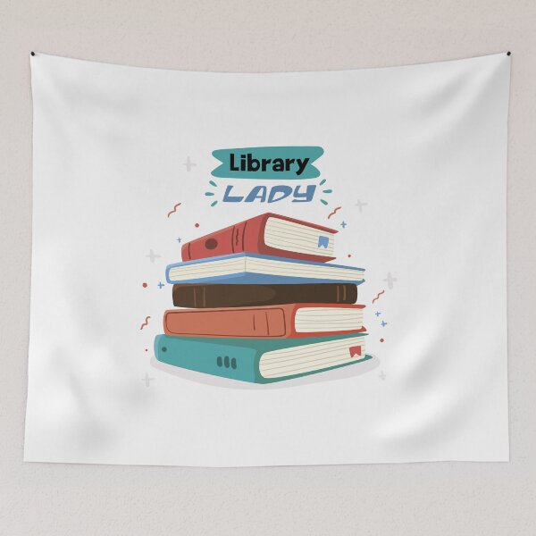 Item preview, library lady - library books designed and sold by BAISSANE.