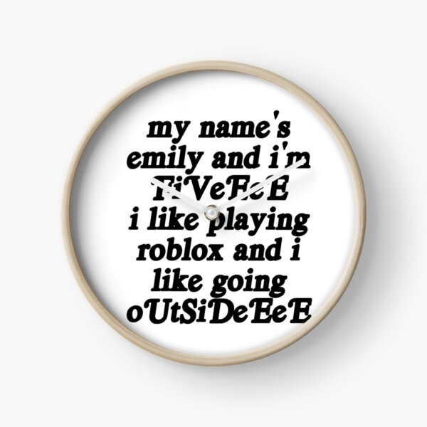 Tiktok Quote Clocks Redbubble - potential breakup song roblox audio