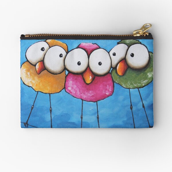 Three Fat Ladies Zipper Pouch