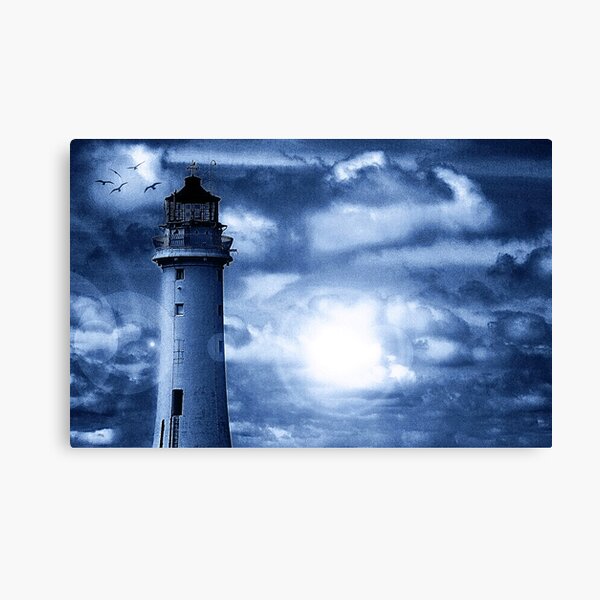 Item preview, Lighthouse Collaboration in Blue designed and sold by DavidWHughes.